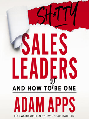 cover image of Shitty Sales Leaders